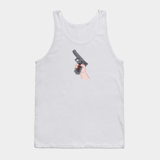 Gun design Tank Top